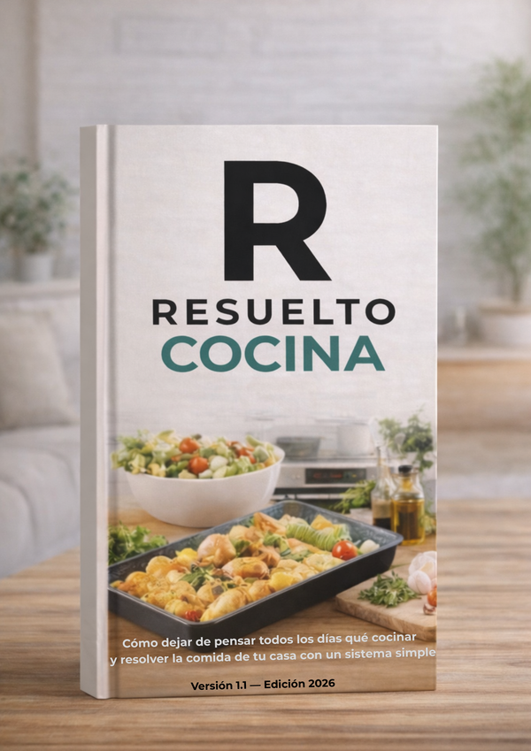 RESUELTO COCINA - El sistema para organizar tus comidas sin estrés.